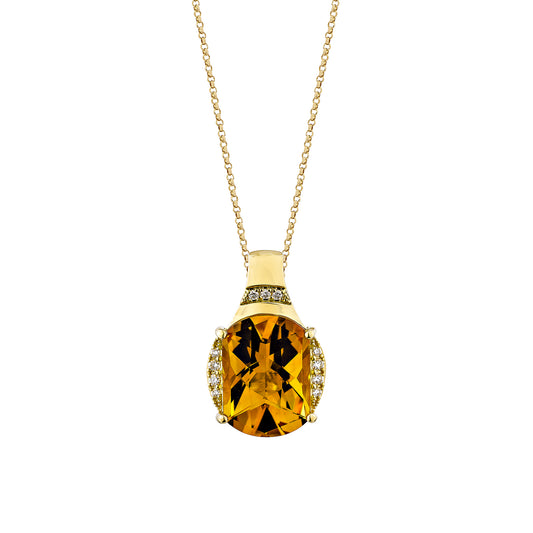 Citrine Classic Pendant