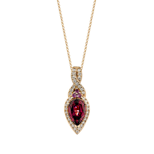 Rhodolite Pendant