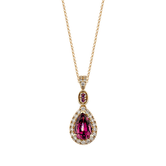 Rhodolite Pendant