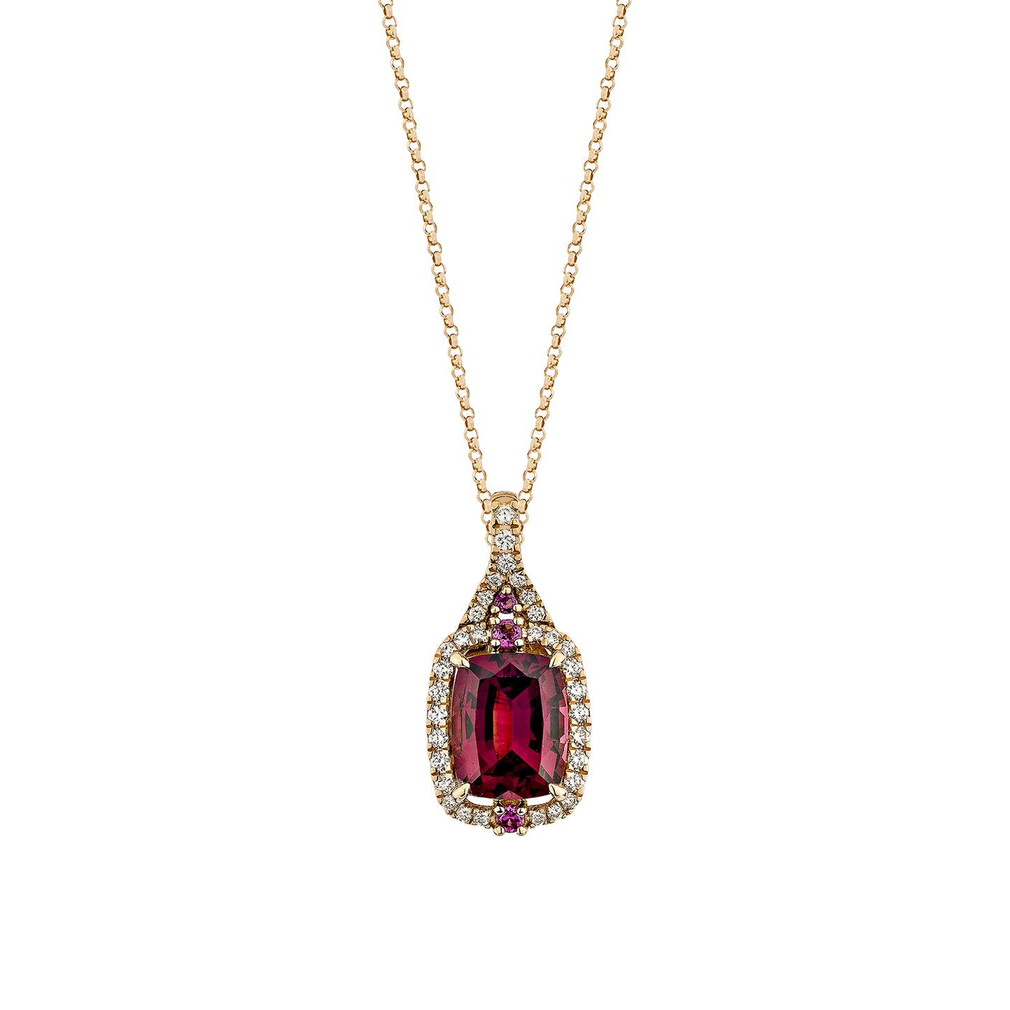 Rhodolite Pendant