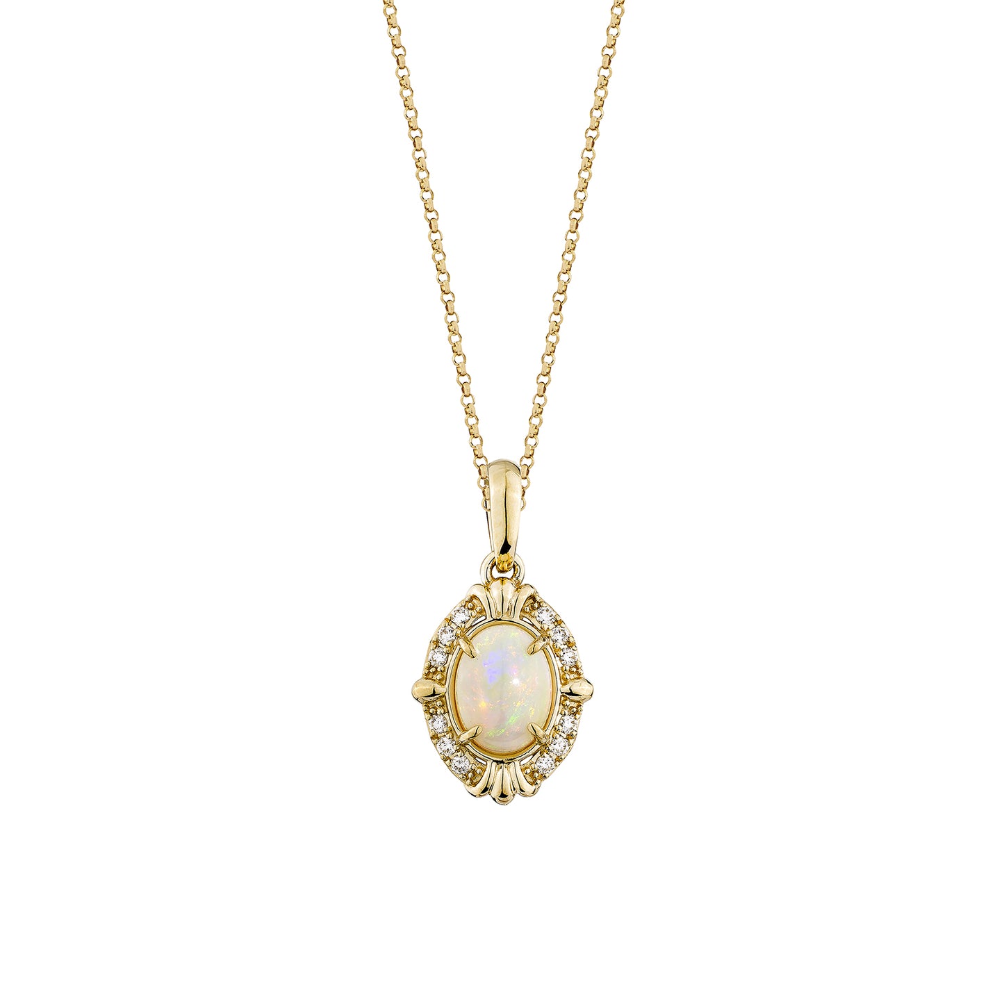 Opal Classic Pendant