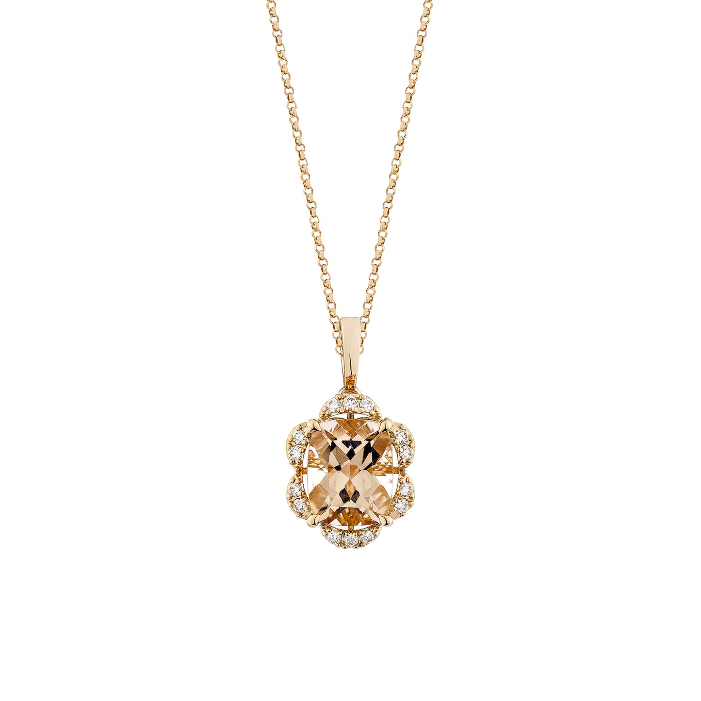Morganite Pendant