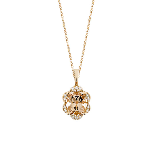 Morganite Pendant