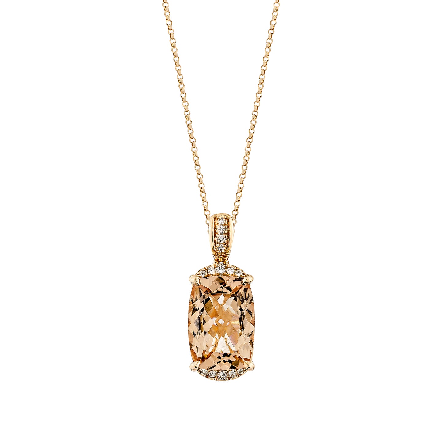 Morganite Pendant