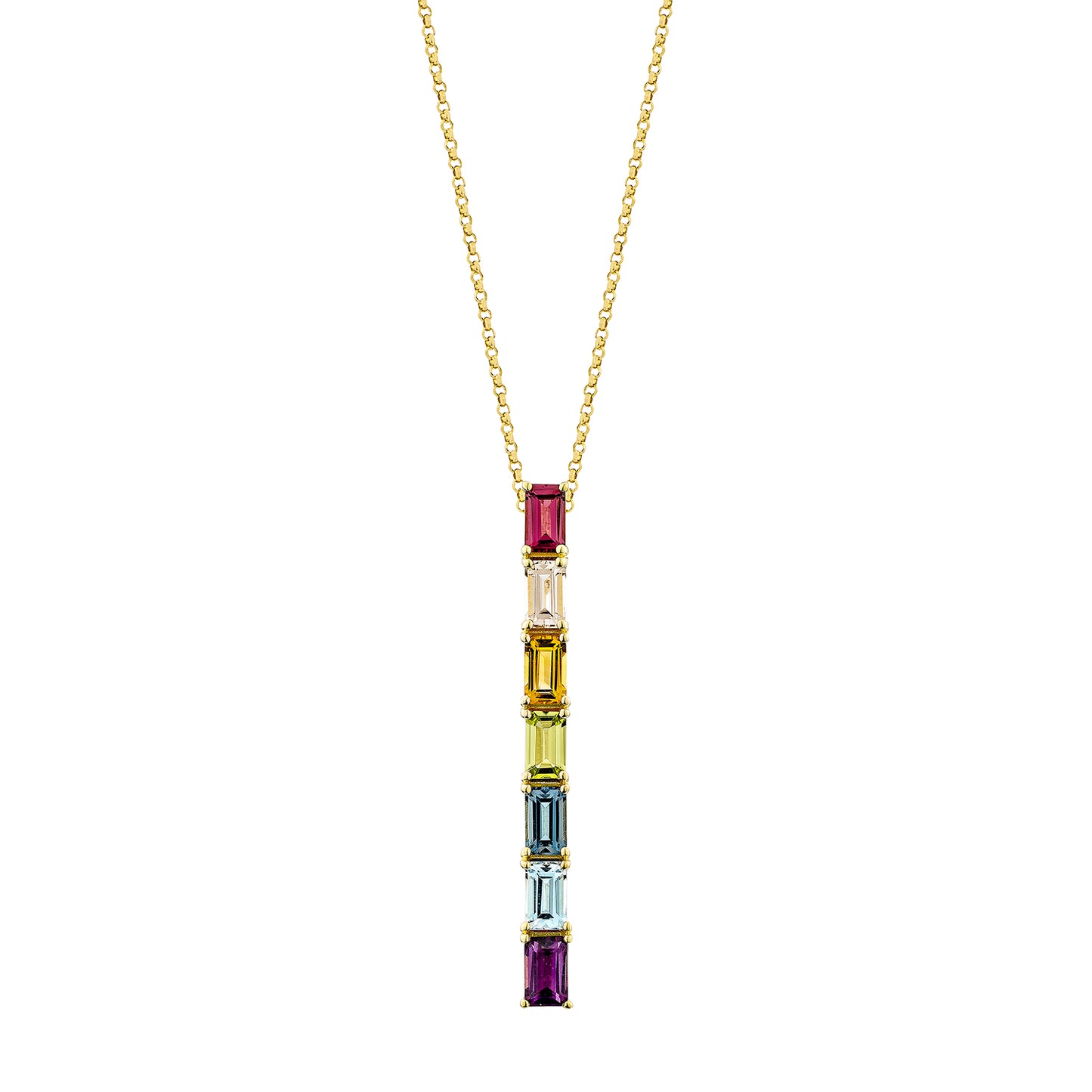 Rainbow Bar Pendant