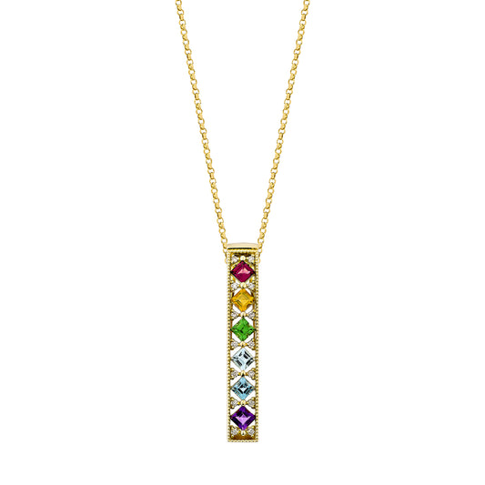 Rainbow Bar Pendant