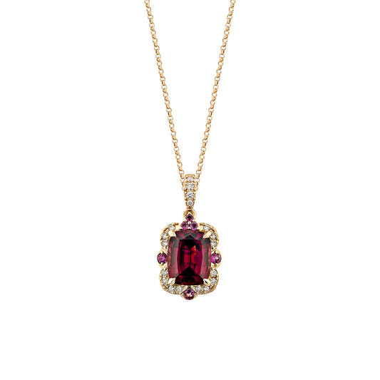 Rhodolite Classic Pendant