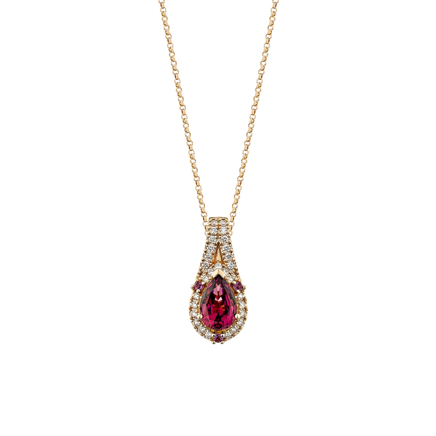 Rhodolite Classic Pendant
