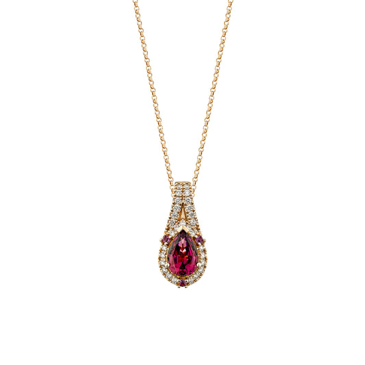 Rhodolite Classic Pendant