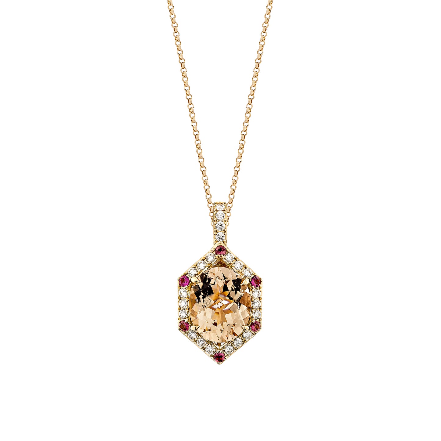 Morganite Pendant