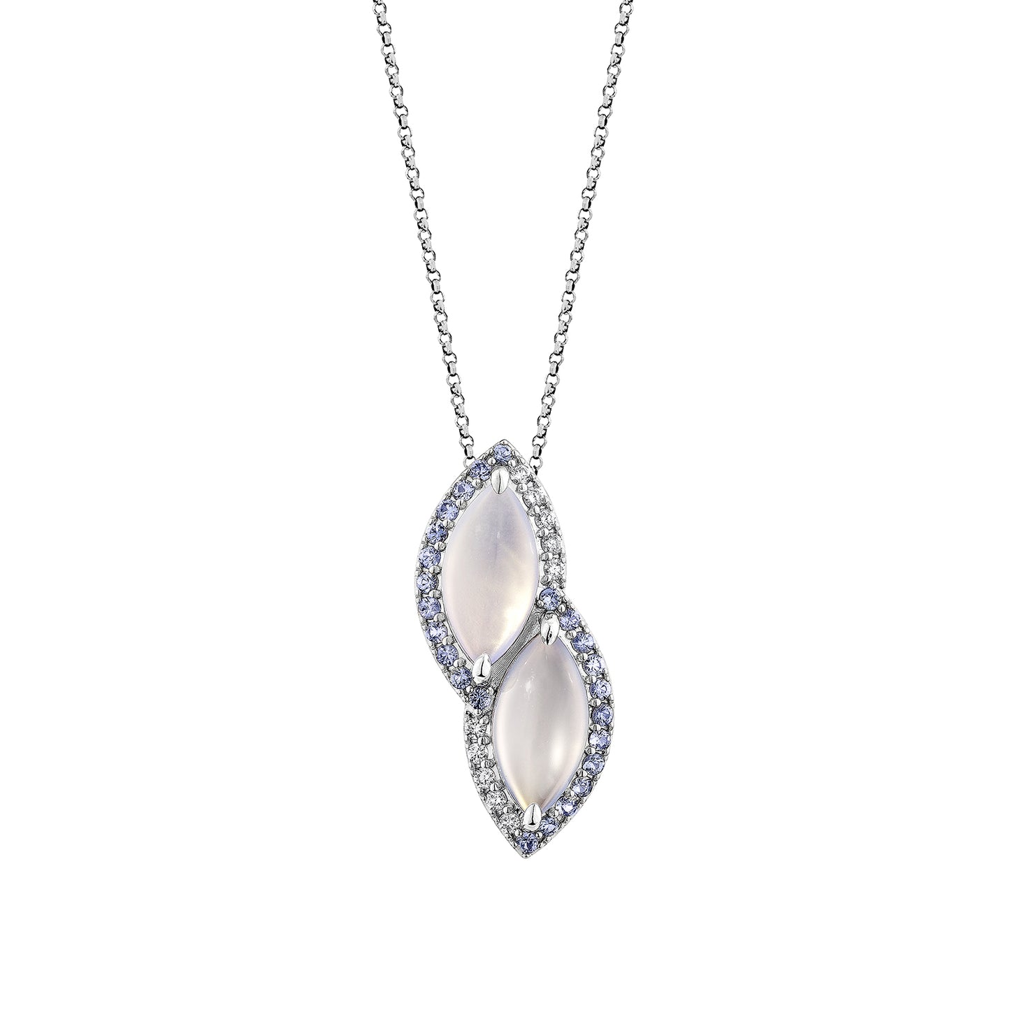 Blue Chalcedony Pendant