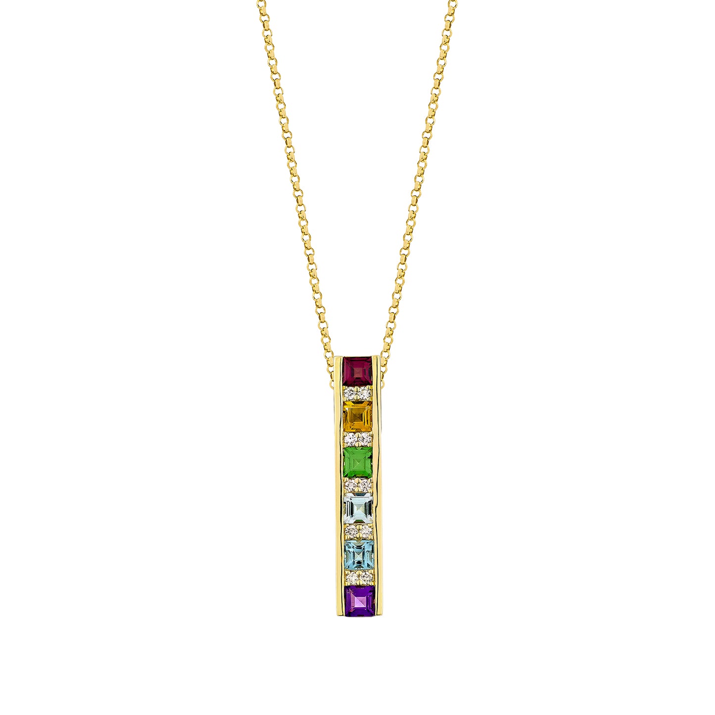 Rainbow Bar Pendant