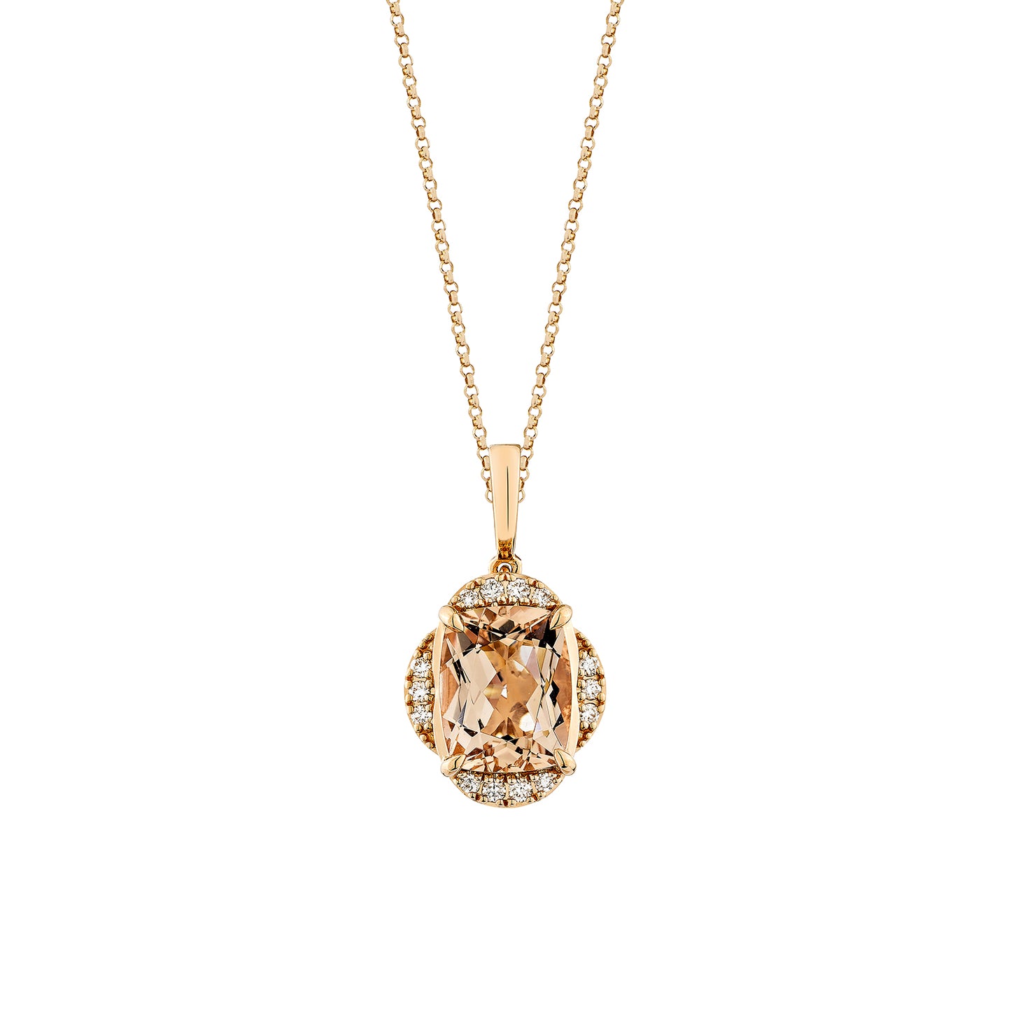 Morganite Pendant