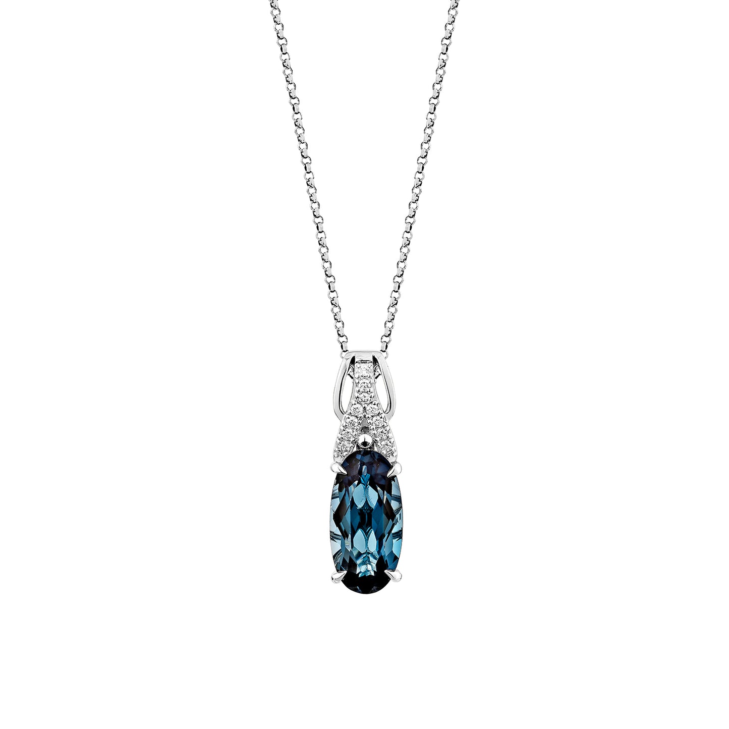 London Blue Topaz Classic Pendant