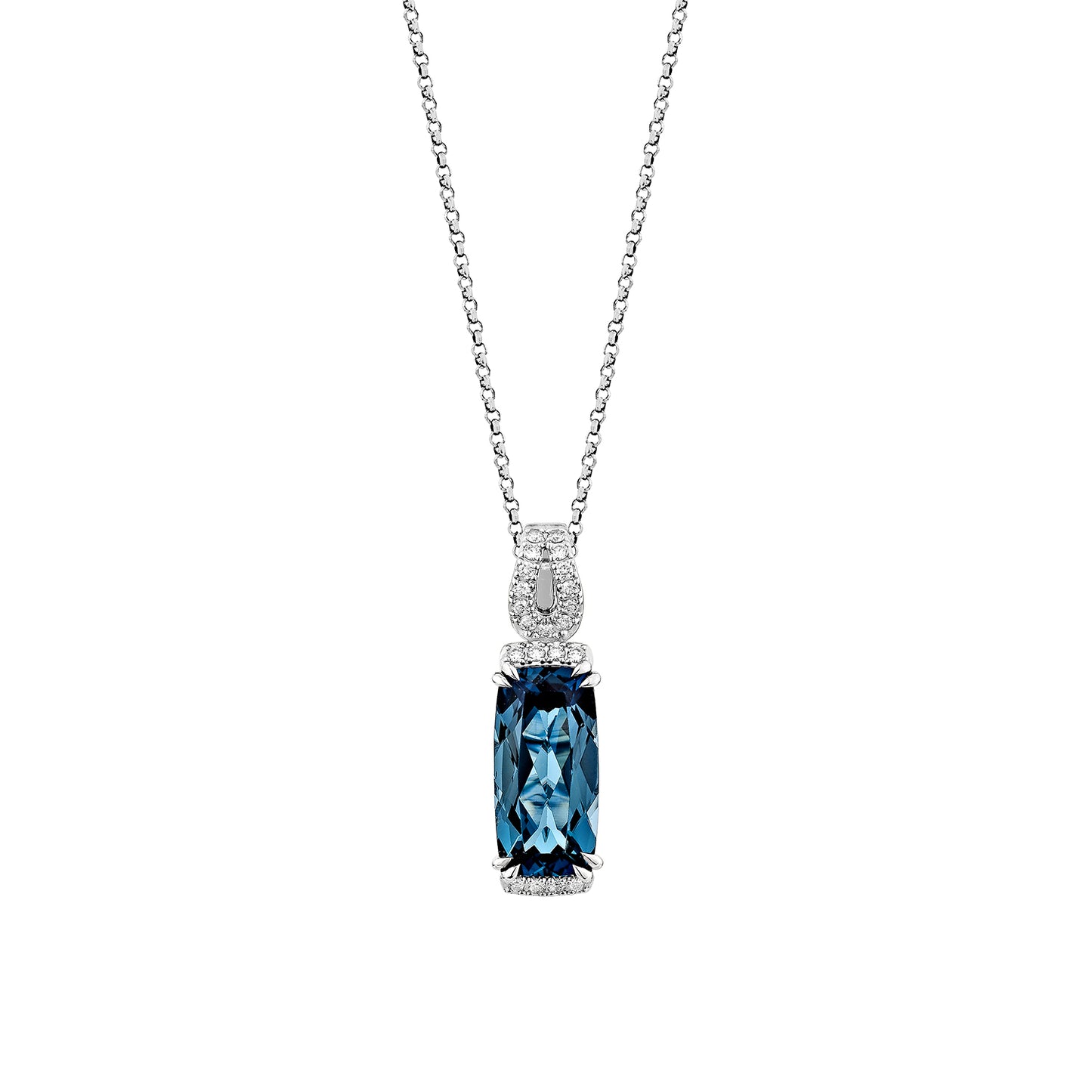 London Blue Topaz Classic Pendant