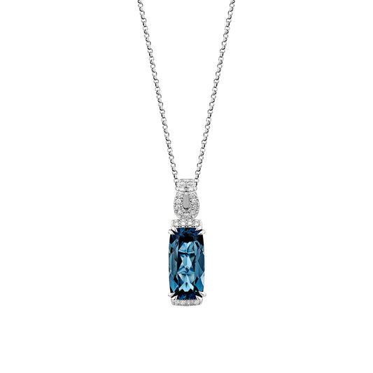 London Blue Topaz Classic Pendant