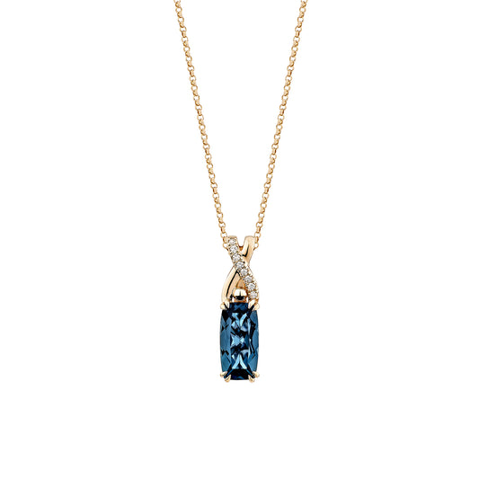 London Blue Topaz Classic Pendant