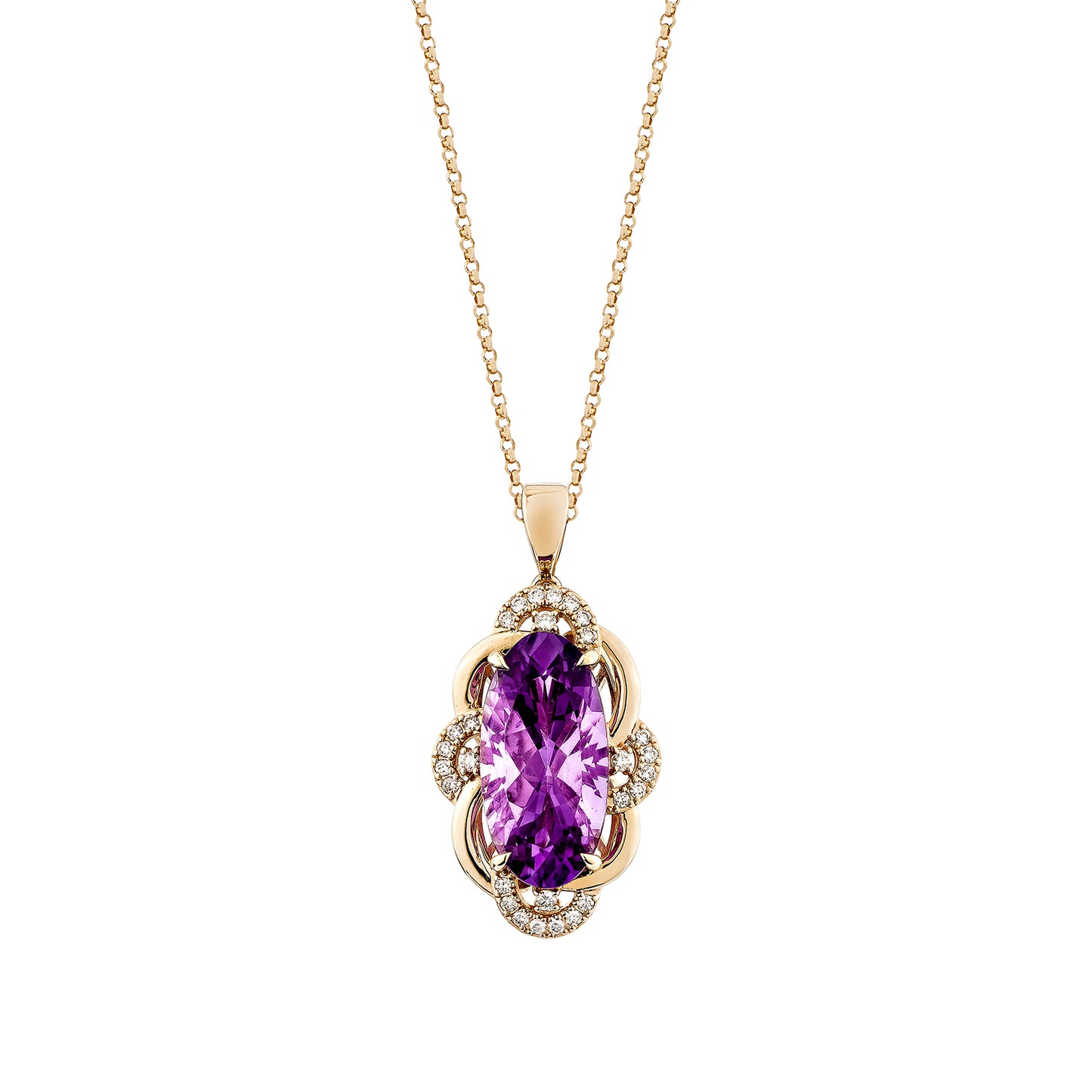 Amethyst Classic Pendant