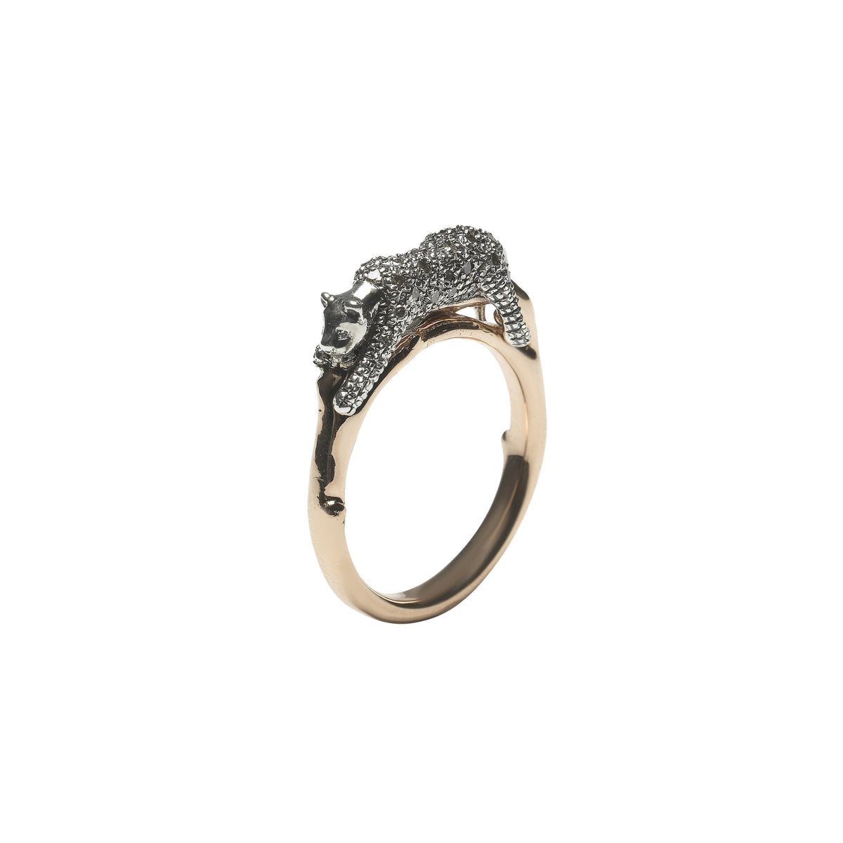 Panther Stackable Ring Diamond