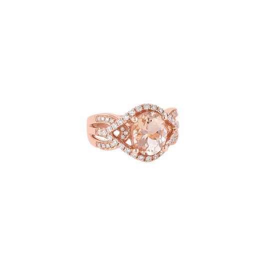 Morganite Classic Ring