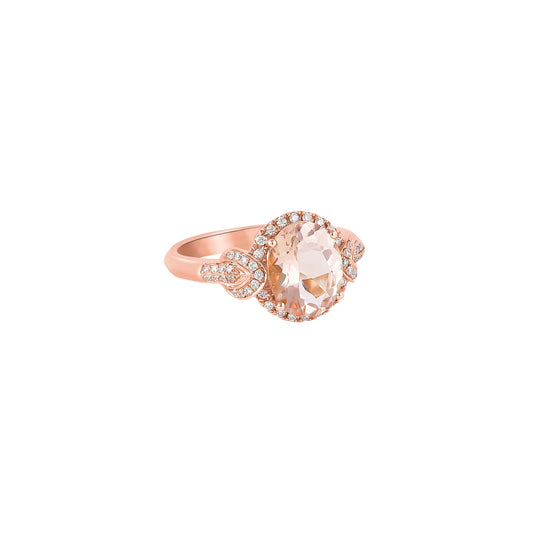 Morganite Classic Ring