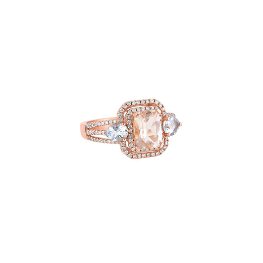 Morganite Classic Ring