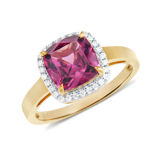 Rhodolite Classic Ring