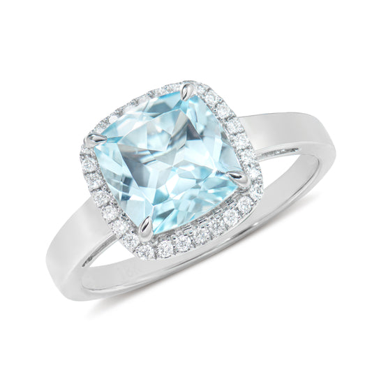 Sky Blue Topaz Classic Ring