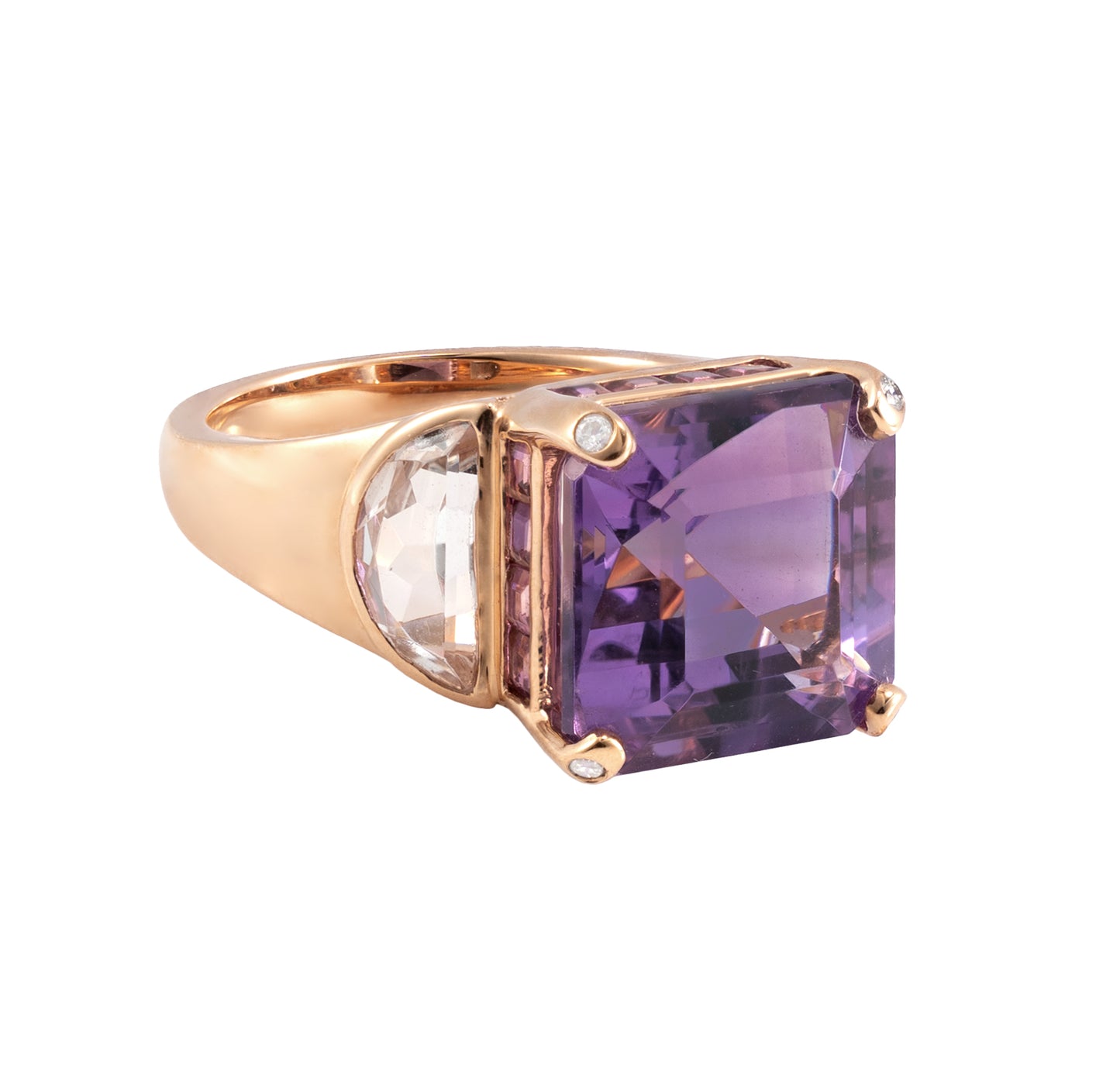 Amethyst Cocktail Ring