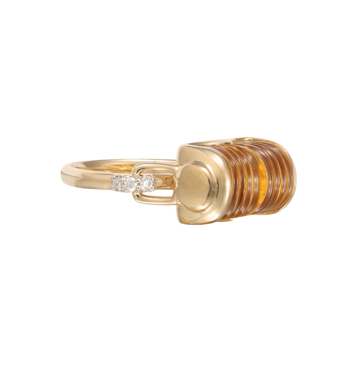 Citrine Cocktail Ring