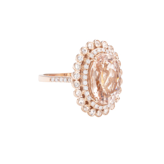 Morganite Classic Ring