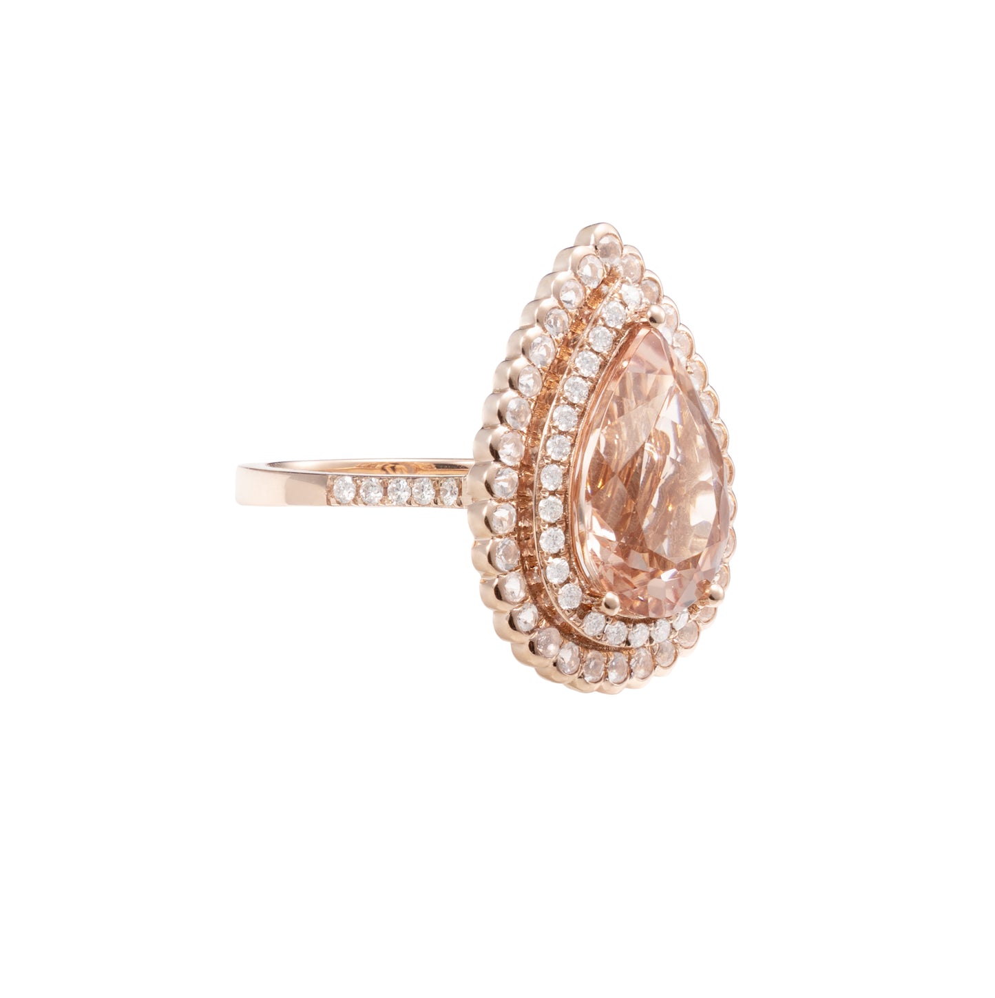 Morganite Classic Ring