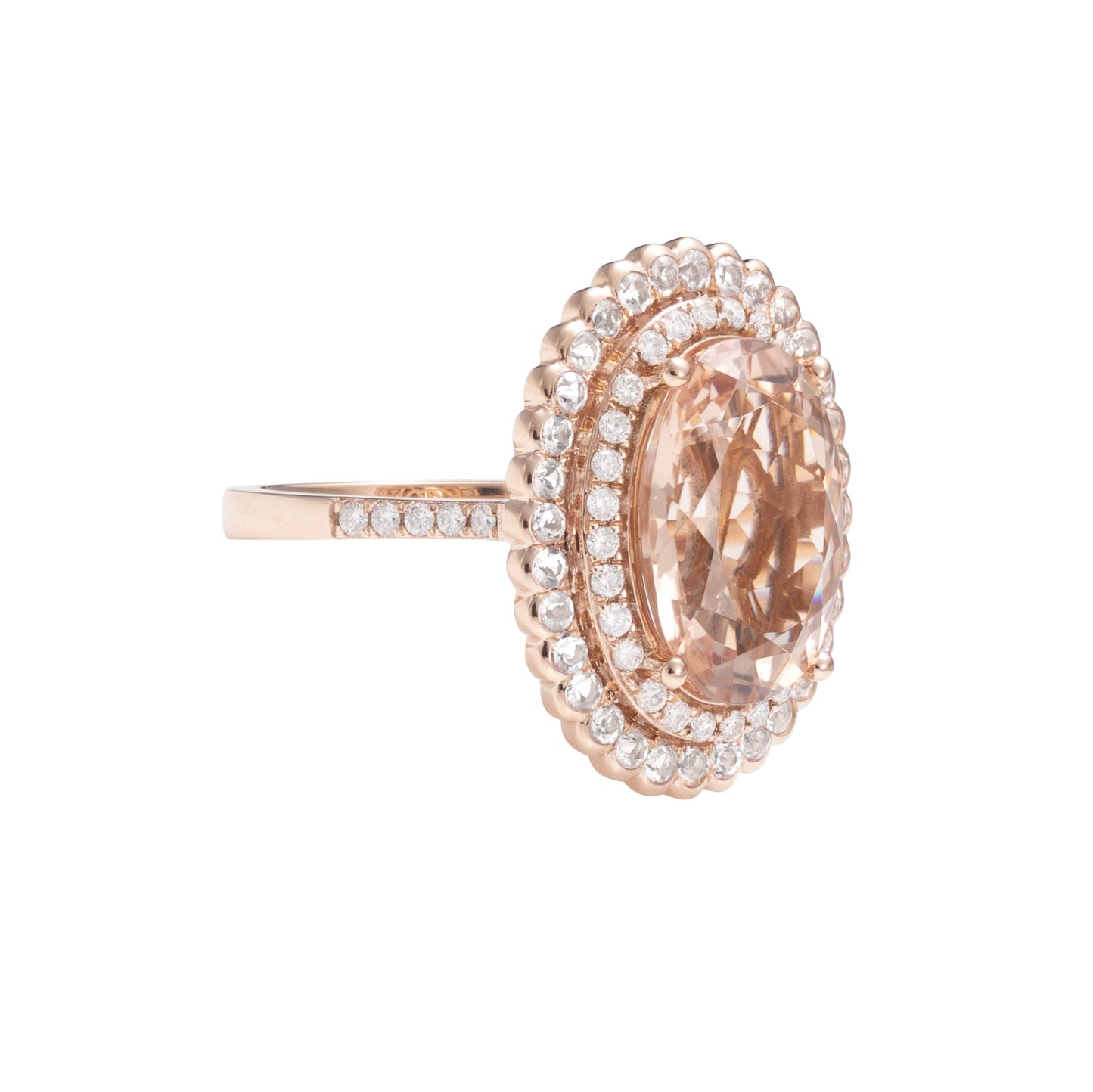 Morganite Classic Ring