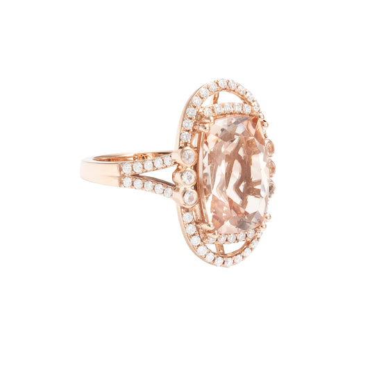 Morganite Classic Ring