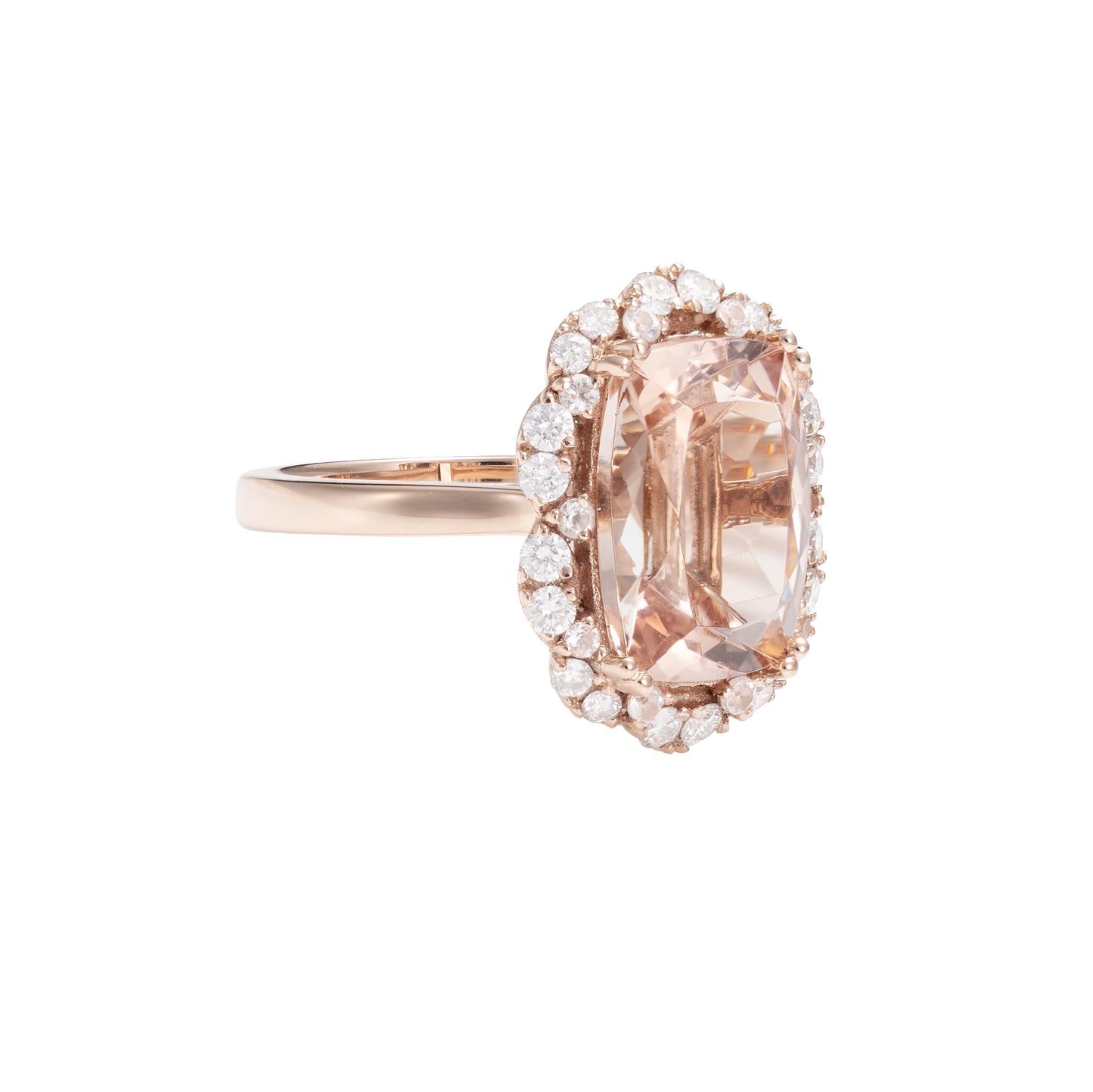 Morganite Classic Ring