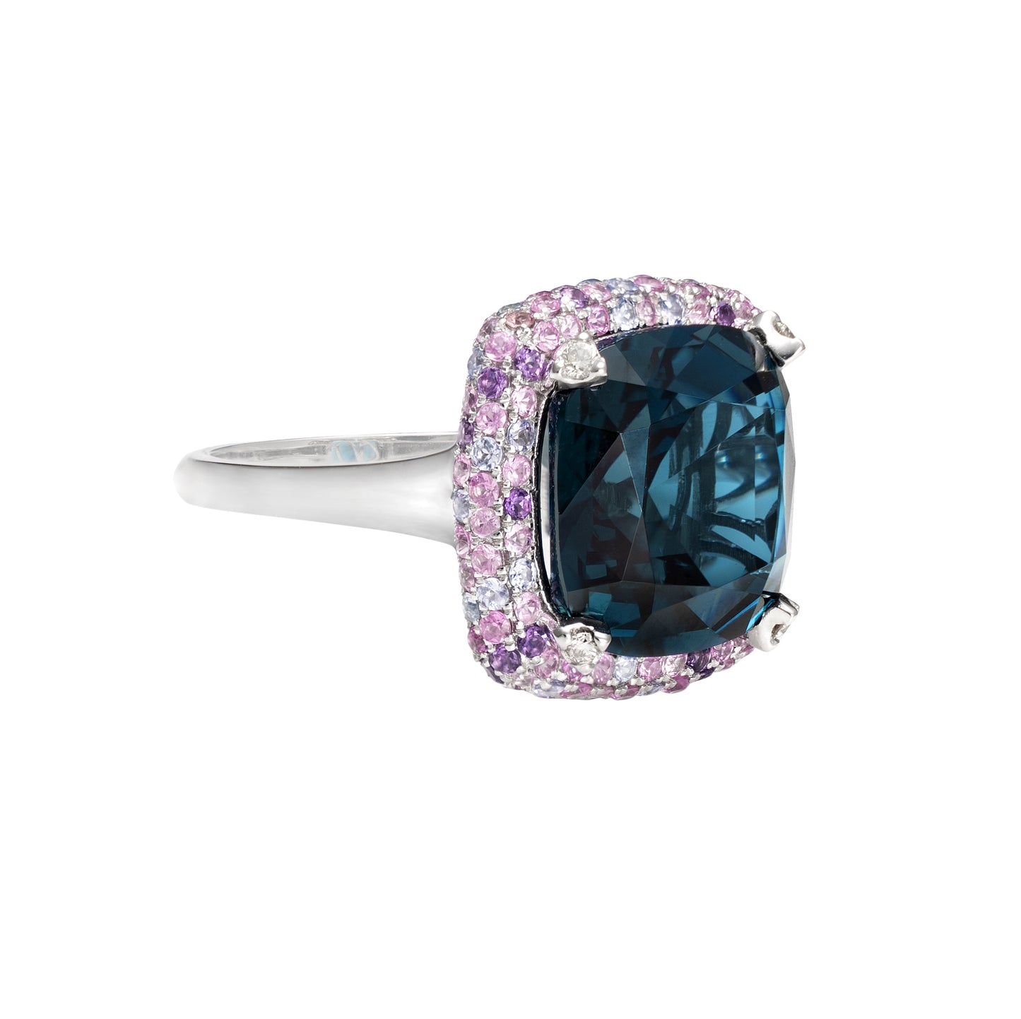 London Blue Topaz Cocktail Ring