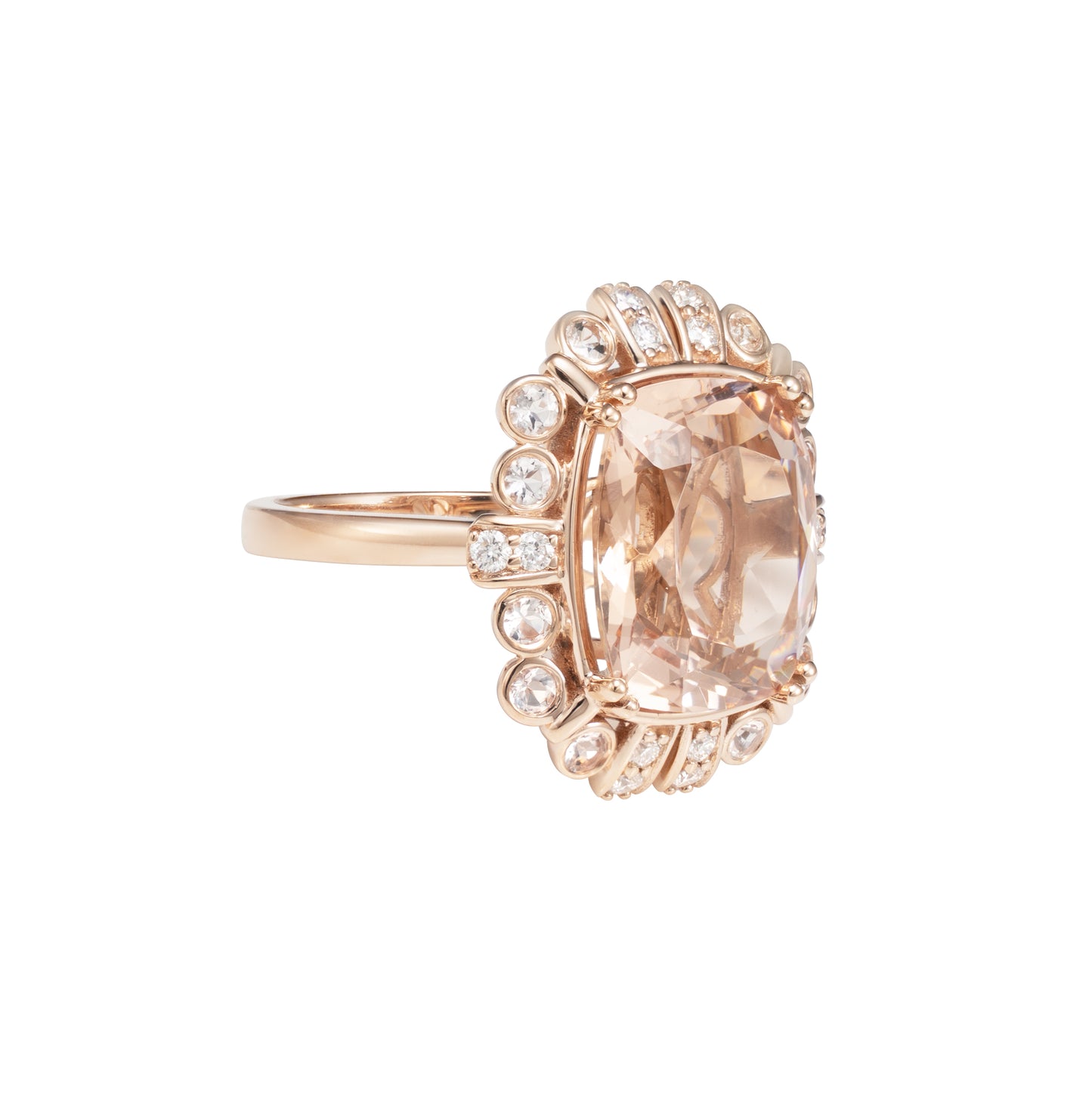 Morganite Classic Ring