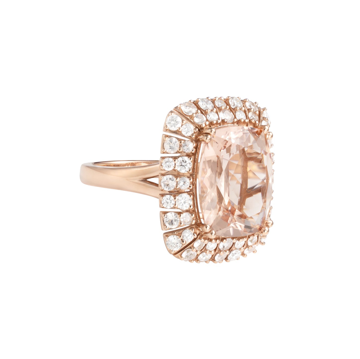 Morganite Classic Ring