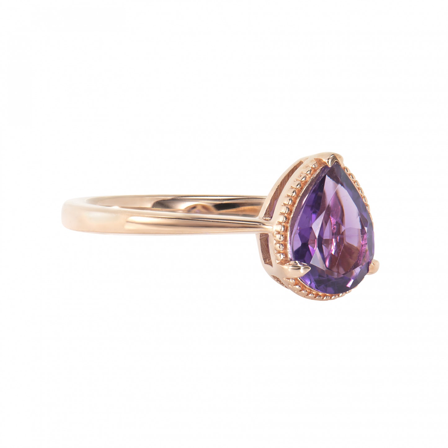 Amethyst Classic Ring