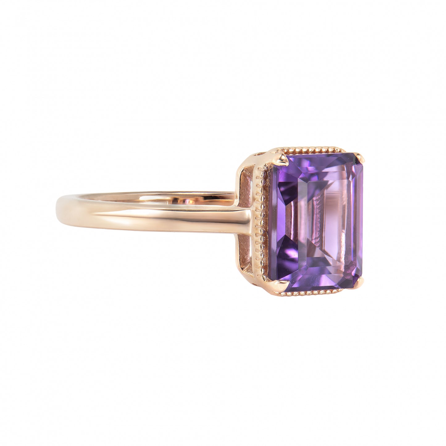 Amethyst Classic Ring