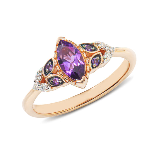 Amethyst Classic Ring