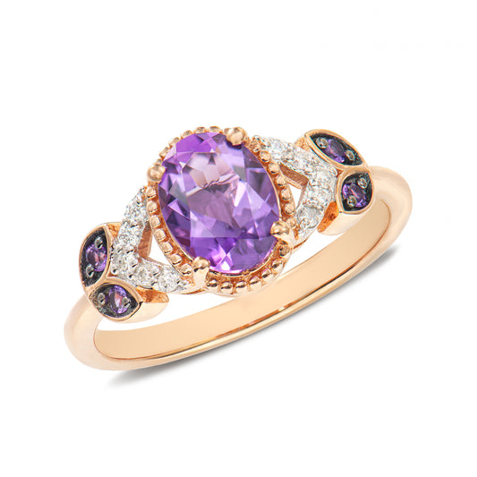 Amethyst Classic Ring