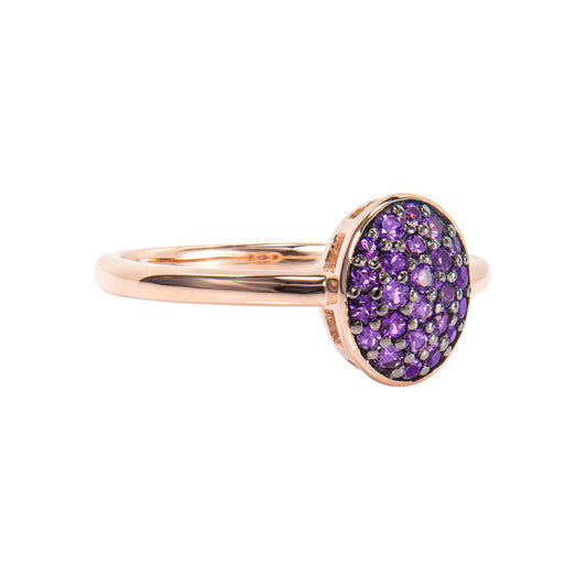 Amethyst Cluster Ring