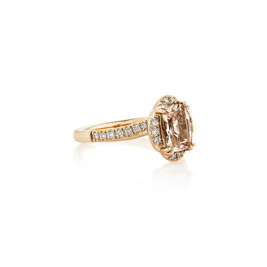 Morganite Classic Ring