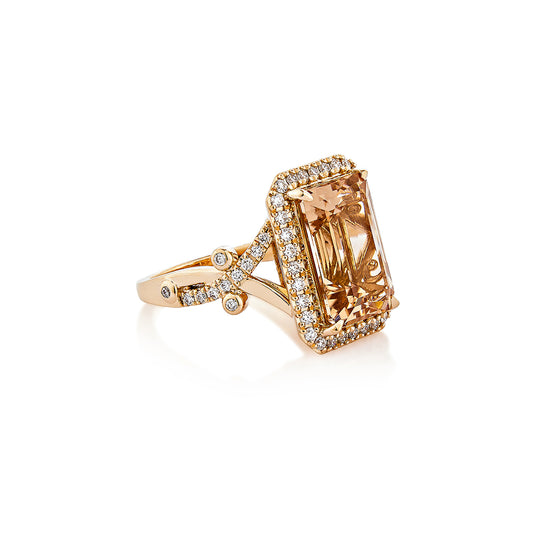 Morganite Classic Ring