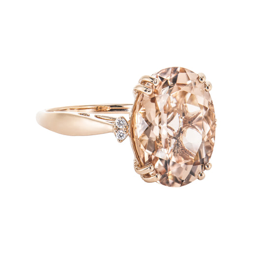 Morganite Fancy Ring