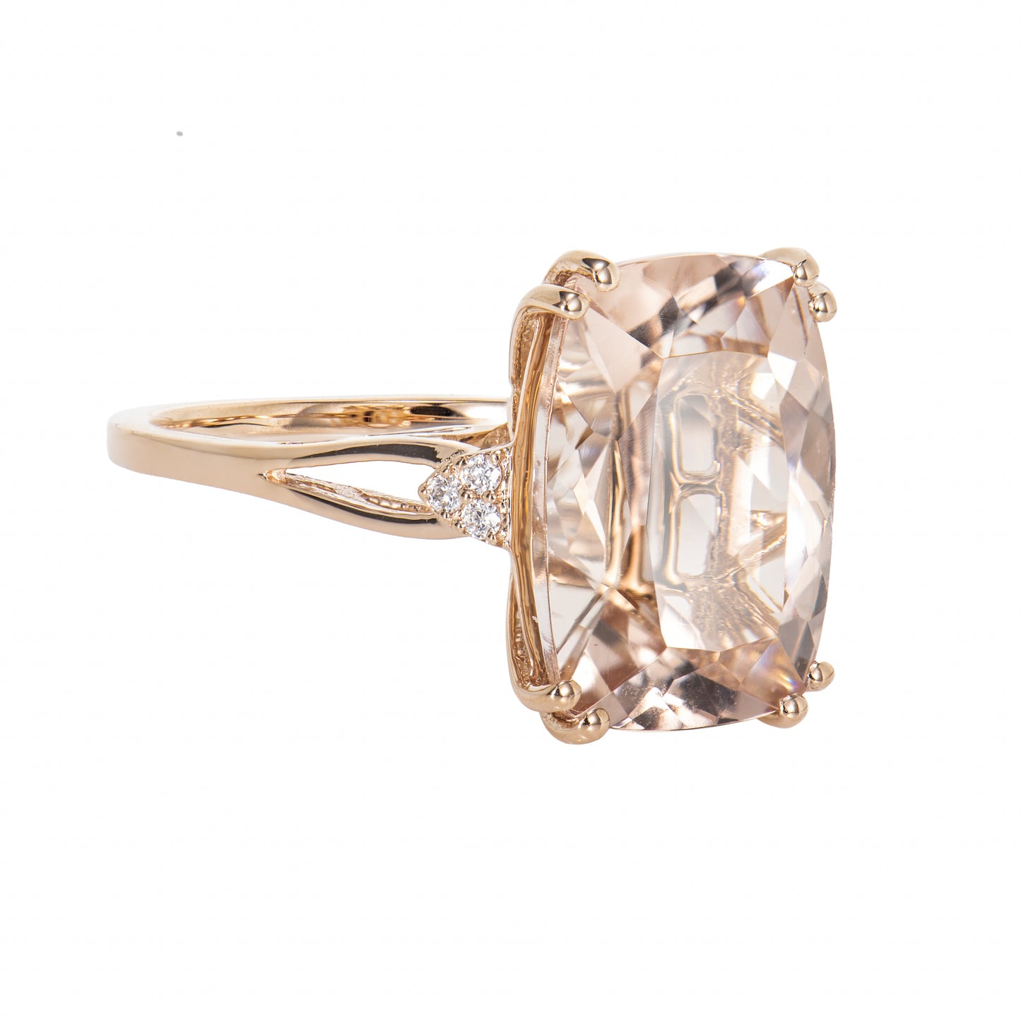 Morganite Fancy Ring