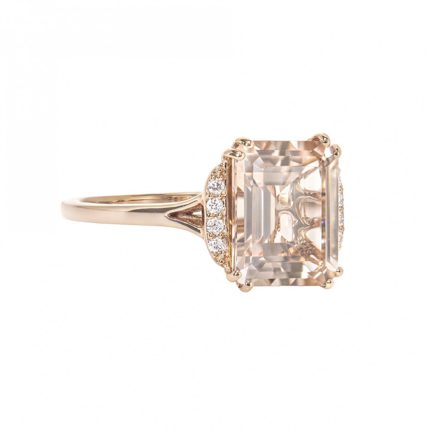 Morganite Fancy Ring