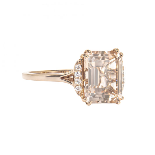 Morganite Fancy Ring