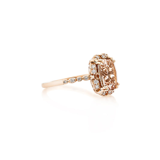 Morganite Classic Ring